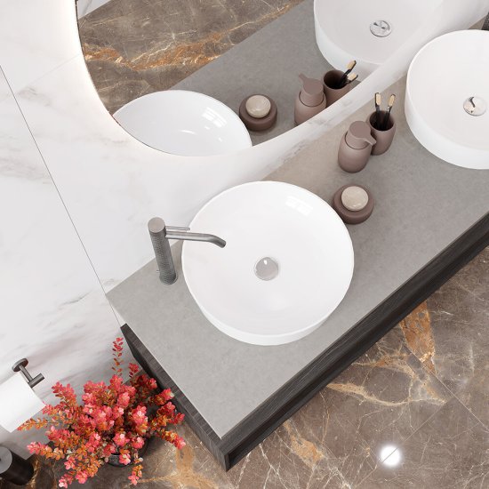 Керамогранит Laparet Salm полированный 1600х800х9 мм (2 шт.=2,56 кв.м)