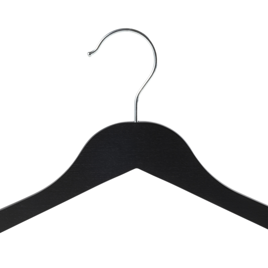 Плечики для одежды KONSENSA 43.5 см дерево цвет черный