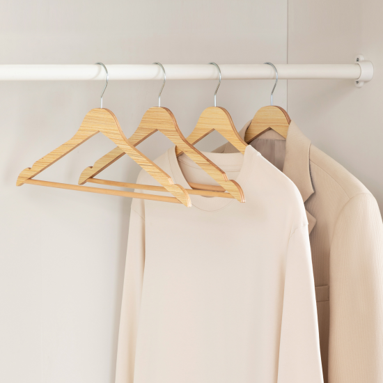 Плечики для одежды KONSENSA 43.5 см дерево цвет натуральный