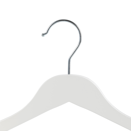 Плечики для одежды KONSENSA 43.5 см дерево цвет белый