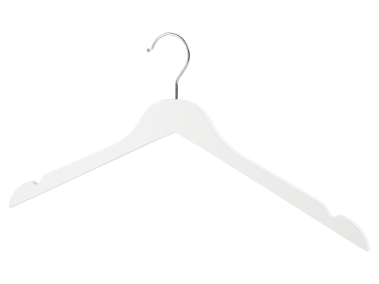 Плечики для одежды KONSENSA 43.5 см дерево цвет белый