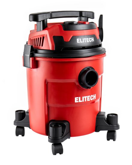 Пылесос строительный Elitech ПС 12-20А, 1200 Вт, 20 л