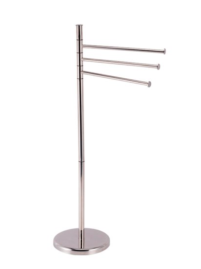 Стойка для полотенец напольная мегги металл хром