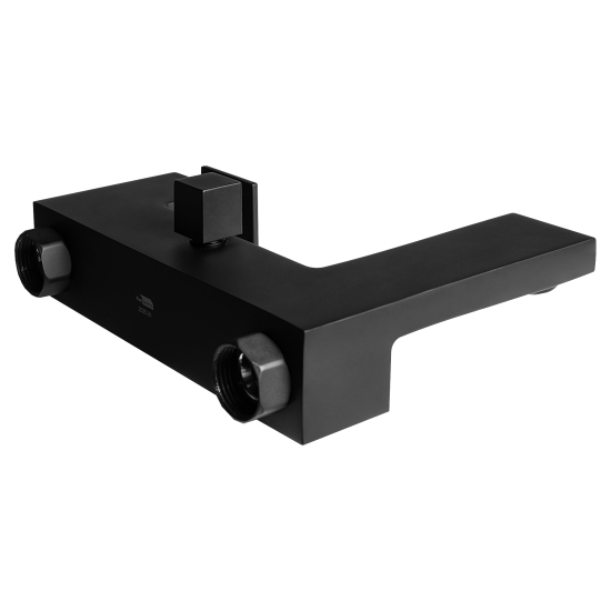 Смеситель для ванны KONSENSA Прато однорычажный цвет черный матовый