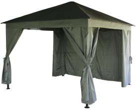 Павильон Garden Story Пергола Линда GS069 3x3 м сталь серый