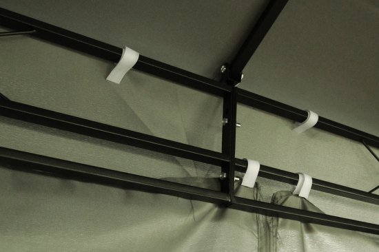 Павильон Garden Story Пергола Линда GS069 3x3 м сталь серый