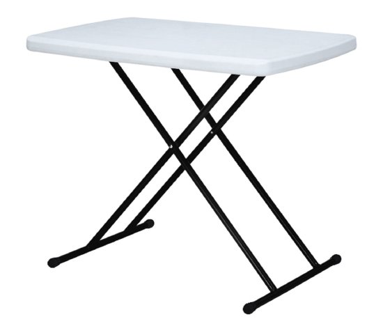 Садовый стол раздвижной складной Zalger Garden Chantal 93x49.5x74 см пластик
