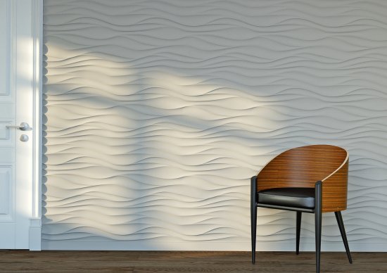 Панель 3D пластиковая Bello Deco СП 13 500x500 мм 0.25 м² белый