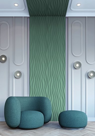 Панель 3D пластиковая Bello Deco СП 13 500x500 мм 0.25 м² белый