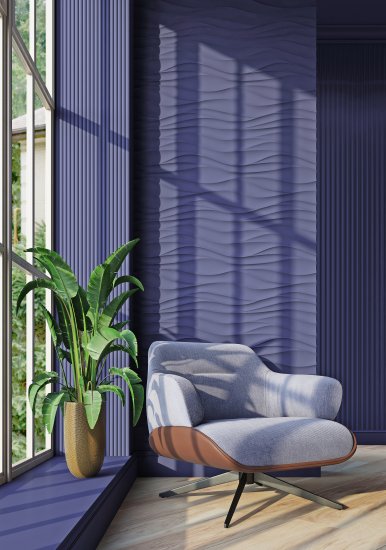 Панель 3D пластиковая Bello Deco СП 13 500x500 мм 0.25 м² белый