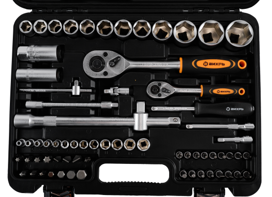 Набор инструментов Вихрь 900/73/6/7/16, 82 шт.