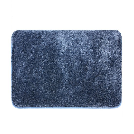 Коврик для ванной Bath Plus Бонд 60x90 см цвет синий