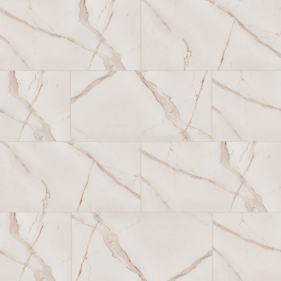 Керамогранит Staro Calacatta Oro белый матовый 1200х600х5 мм (4 шт.=2,88 кв.м)