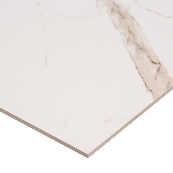 Керамогранит Staro Calacatta Oro белый матовый 1200х600х5 мм (4 шт.=2,88 кв.м)