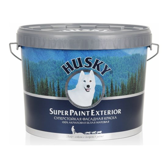 Фасадная краска HUSKY SUPER PAINT EXTERIOR