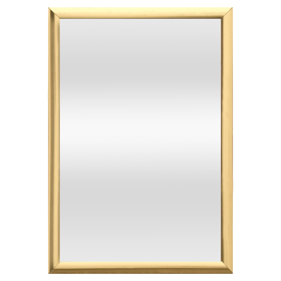 Зеркало декоративное KREAFORTA Lila прямоугольное 11x16 см ПВХ цвет золотистый