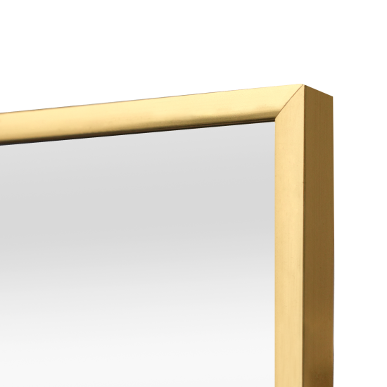Зеркало декоративное KREAFORTA Lila прямоугольное 11x16 см ПВХ цвет золотистый