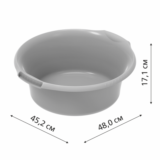 Таз Martika Водолей круглый 16 л