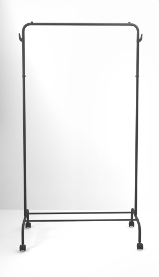Вешалка напольная ВГ2-LM/Ч 86.5x155.5x38.5 см металл цвет черный