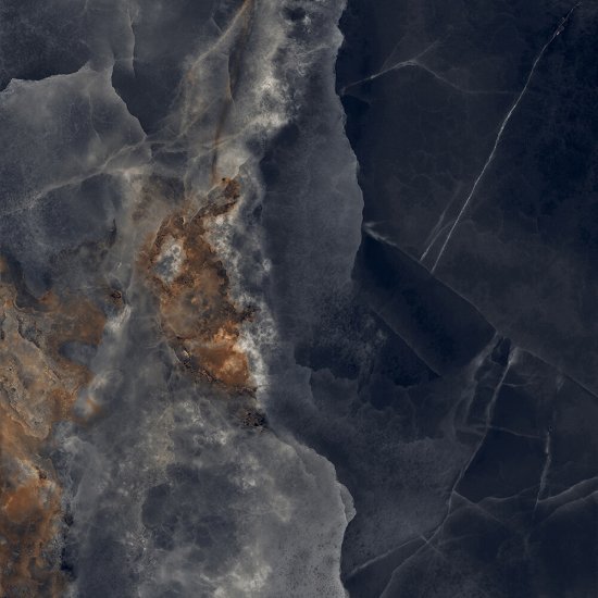 Керамогранит Laparet Interstellar Black черный 800х800х9 мм (3 шт.=1,92 кв.м)