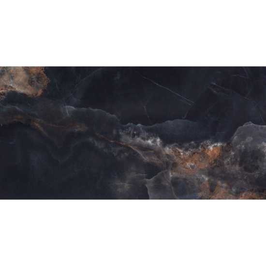 Керамогранит Laparet Interstellar Black черный 1600х800х9 мм (2 шт.=2,56 кв.м)