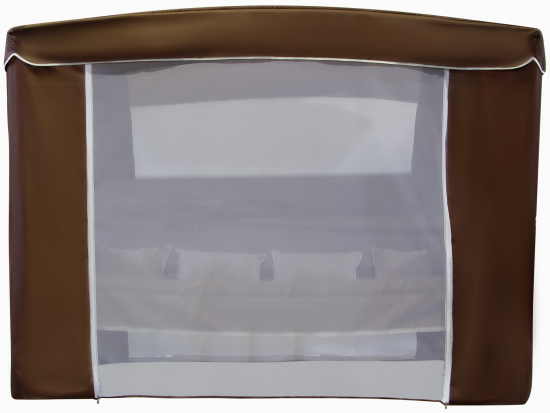 Качели садовые Amsterdam 4-х местные шоколадный