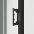 Дверь межкомнатная глухая Асти 80x200 см Hardflex цвет белый жемчуг с замком и петлями