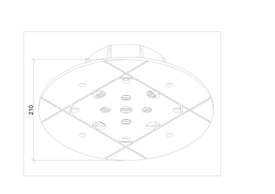 Опора для террасной доски Holzhof HL 3 70-120 мм