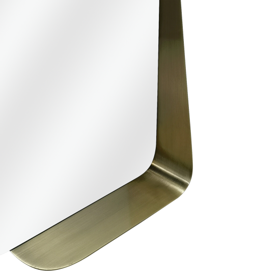 Зеркало декоративное KREAFORTA Brilia Brass арочное 40x78 см металл цвет латунь