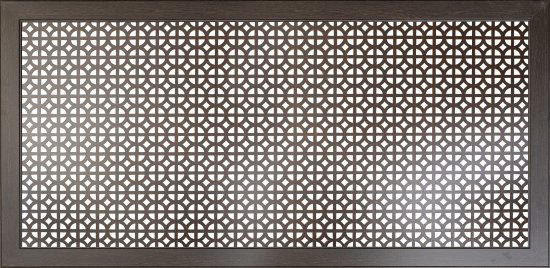 Экран радиатора для радиатора Сусанна 60x120 см МДФ цвет венге