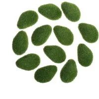Мохнатый искусственный мох Greengo Камни