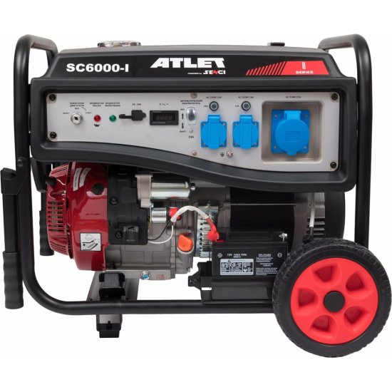 Бензиновый однофазный генератор ATLET SC6000-I