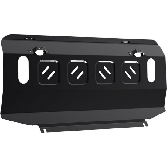 Защита радиатора Mitsubishi Pajero III, IV 1999-2006 2006-2011 2011- АвтоБроня 111.04012.1