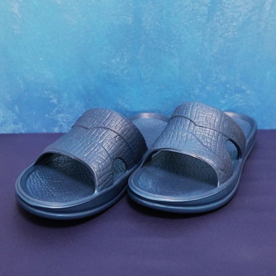 Сланцы мужские EVA размер 44 синие Janett Стэп (СЛ-50)