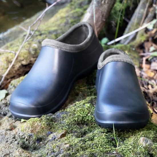 Галоши мужские EVA размер 44 черные Janett (ГЛМ-407)