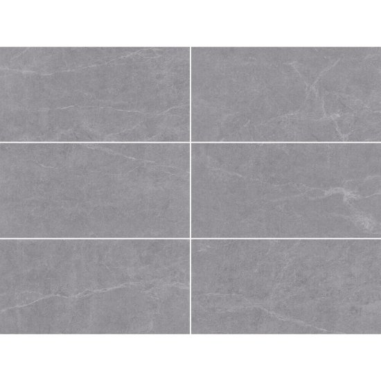 Керамогранит Staro Silk Alpine Gris Matt серый матовый 1200x600x8 мм (3 шт.=2,16 кв.м)