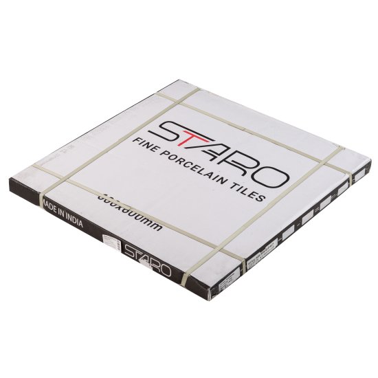 Керамогранит Staro Silk Statuario Calipso белый матовый 600x600x9 мм (4 шт.=1,44 кв.м)