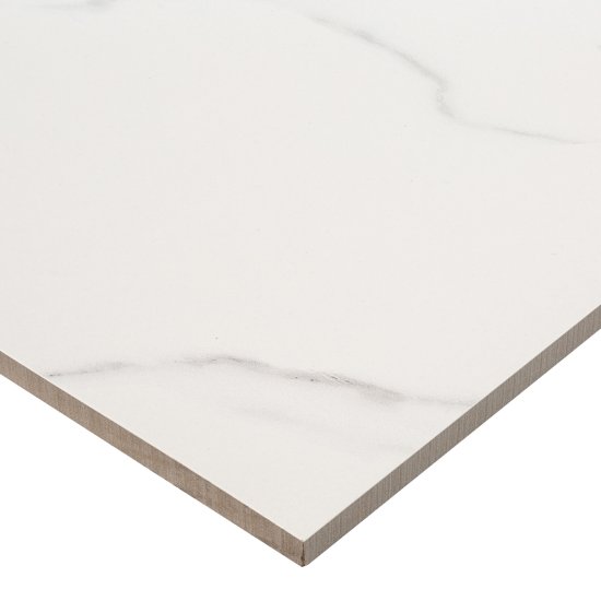 Керамогранит Staro Silk Statuario Calipso белый матовый 600x600x9 мм (4 шт.=1,44 кв.м)