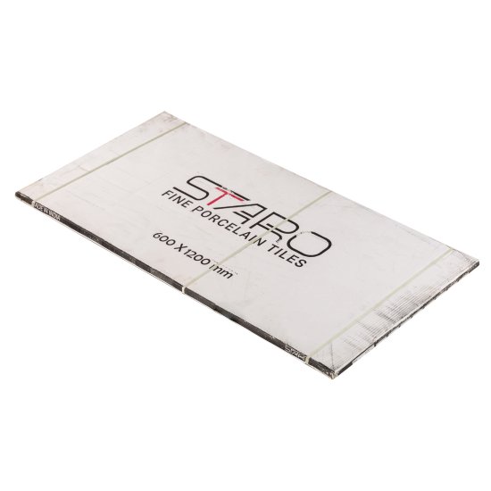 Керамогранит Staro Silk Statuario Calipso белый матовый 1200x600x9 мм (2 шт.=1,44 кв.м)