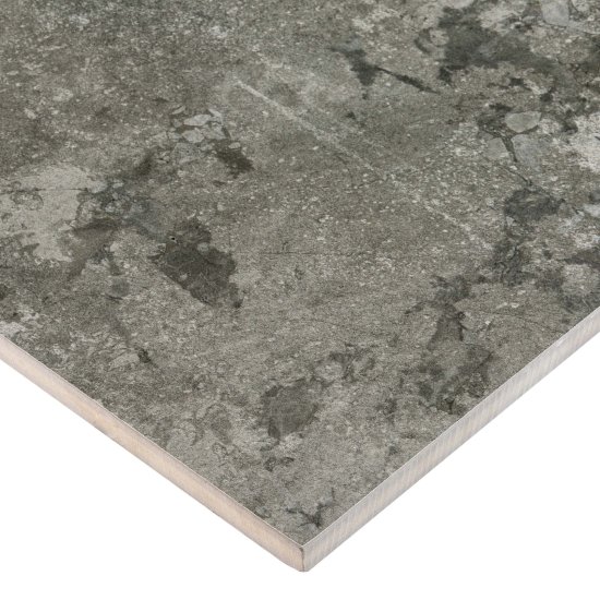 Керамогранит Граните Доломити монте птерно темно-серый 1200х600х10 мм (3 шт.=2,16 кв.м)