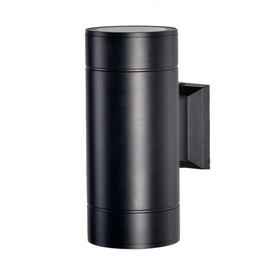 Светильник садово-парковый настенный Arte Lamp Piautos черный GX53 30 Вт IP54 (A1913AL-2BK)