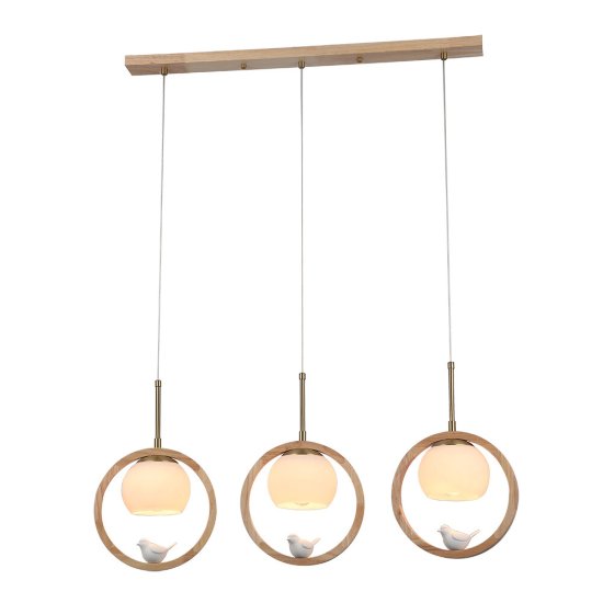 Светильник подвесной Arte Lamp Caprice E27 180 Вт 1 кв.м бежевый IP20 (A4182SP-3BR)