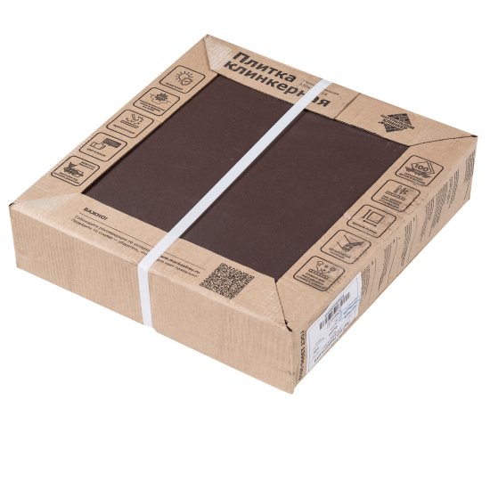 Клинкерная плитка Markaстрой Natural шоколад 320х320х14 мм (5 шт.=0,53 кв.м)
