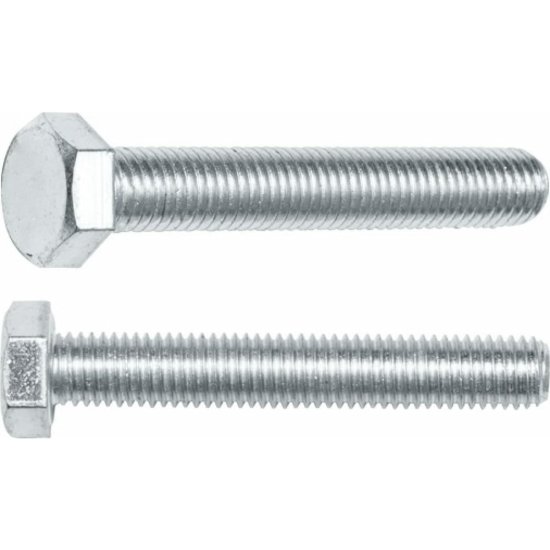 Оцинкованный шестигранный болт STARFIX М10x55 мм, DIN 933, 5 кг