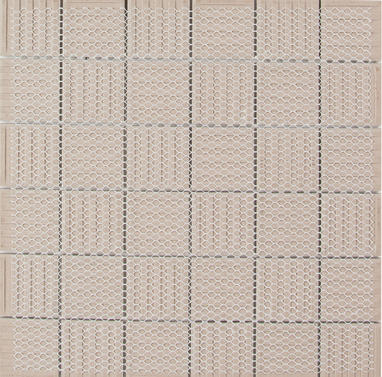 Мозаика керамическая KREAFORTA бежевый дерево 303x303x6 мм