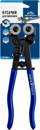 Кусачки для мозаики Vertextools 0108-200 200 мм