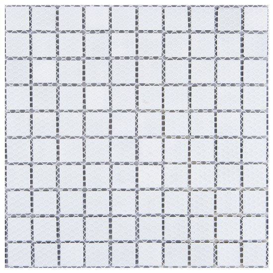 Мозаика стеклянная KREAFORTA черная 300x300x4 мм