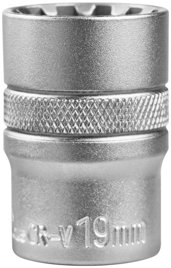 Торцевая головка Vertextools 0029-12-19 1/2 дюйма 19 мм