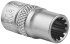 Торцевая головка Vertextools 0029-14-07 1/4 дюйма 7 мм