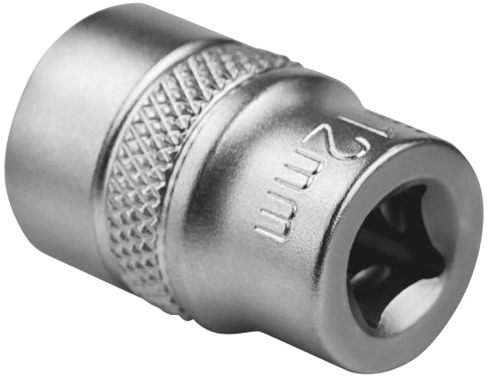 Торцевая головка Vertextools 0029-14-12 1/4 дюйма 12 мм